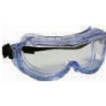 122 Expanded View Clear Anti Fog Safety Goggles w/ Indirect Venting